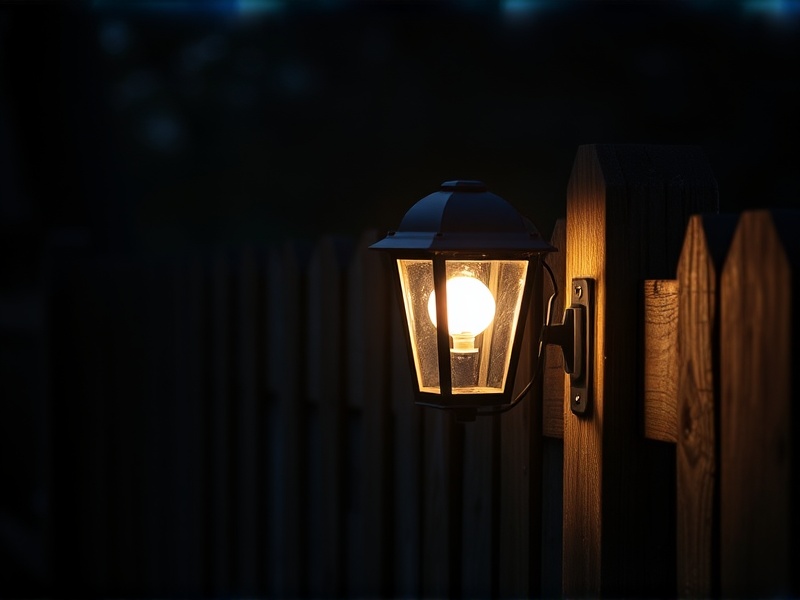 fence light