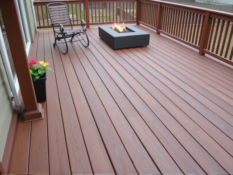 fireproof composite decking