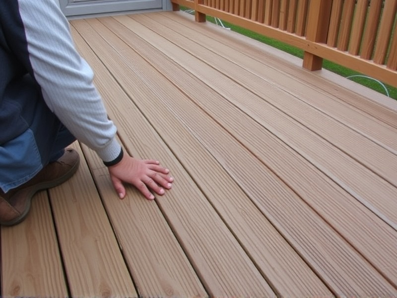 fitting composite decking boards