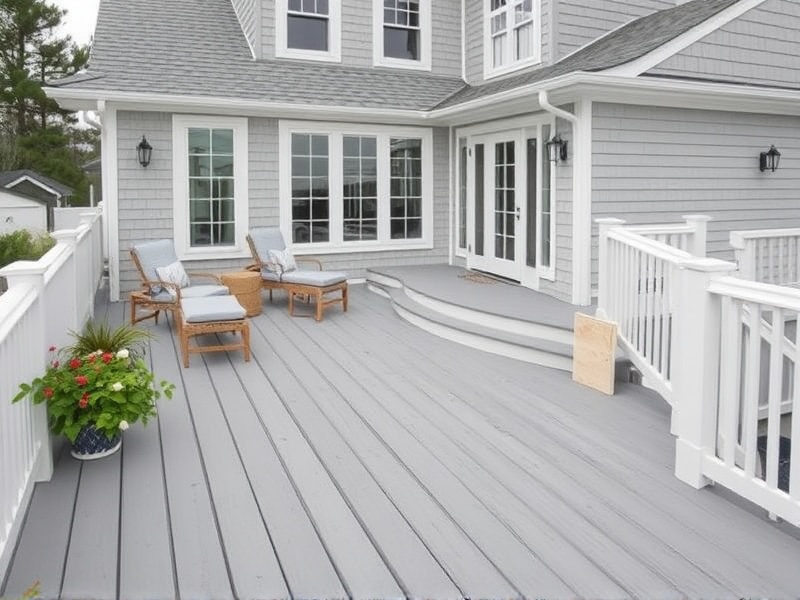 Gray Composite Decking: The Perfect Match for Coastal Living