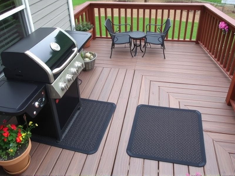 grill mats safe for composite decking