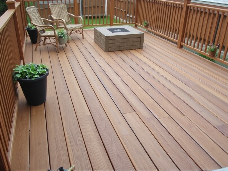 hardwood or composite decking uk
