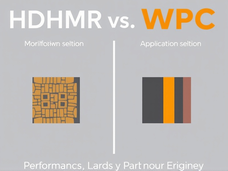 HDHMR vs WPC: Performance and Application Insights