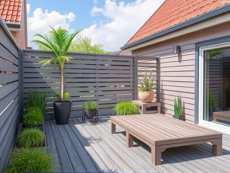 hochbeet aus wpc terrassendielen