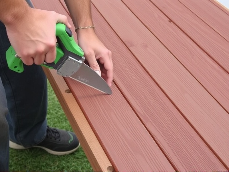 how to cut composite decking boards