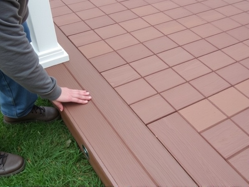 how to finish edges of composite decking
