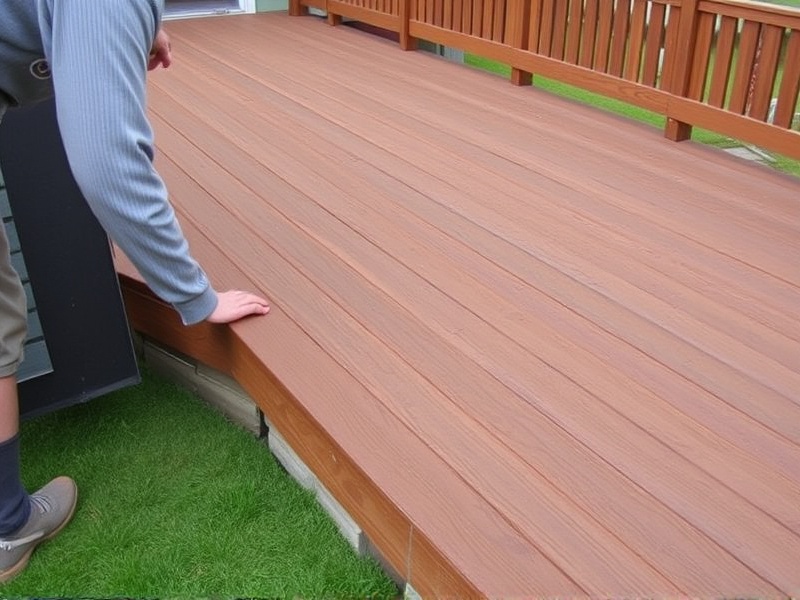 how to install composite decking boards