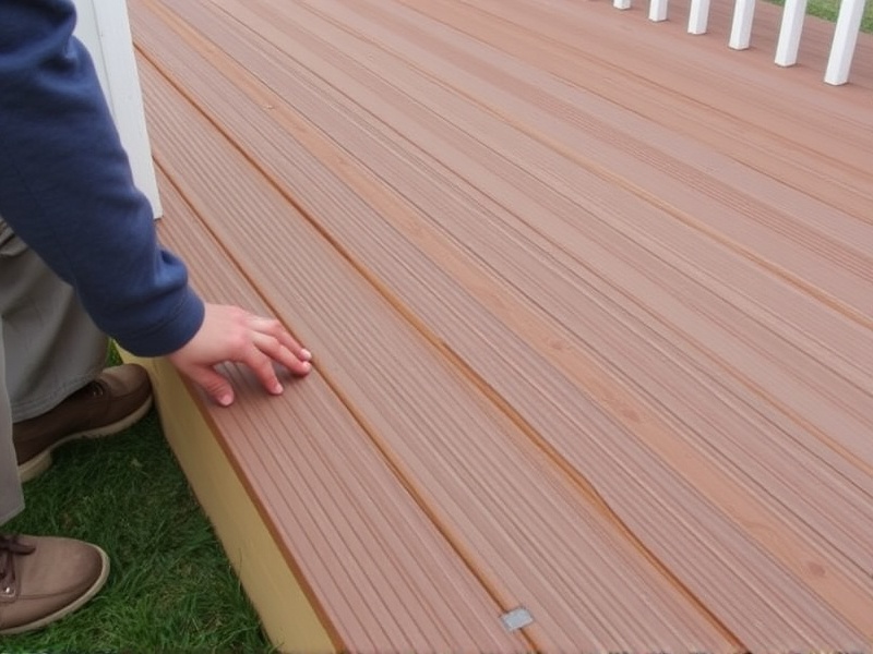 how to install grooved composite decking boards