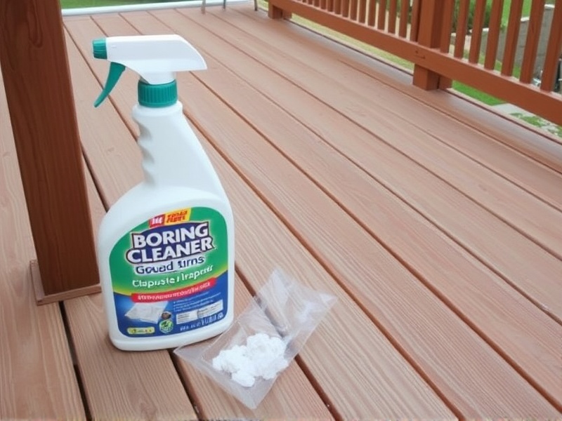 how to make deck cleaner for composite decking