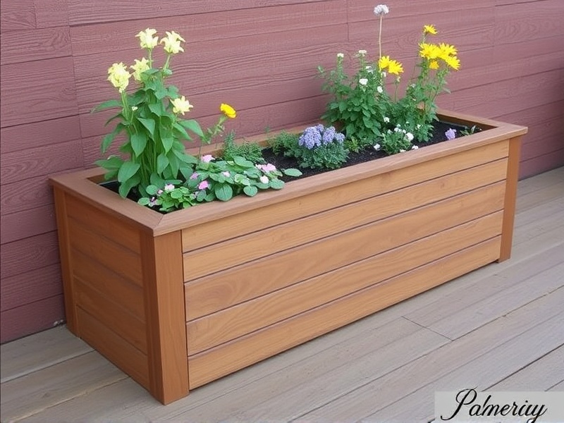 how to make planters from composite decking