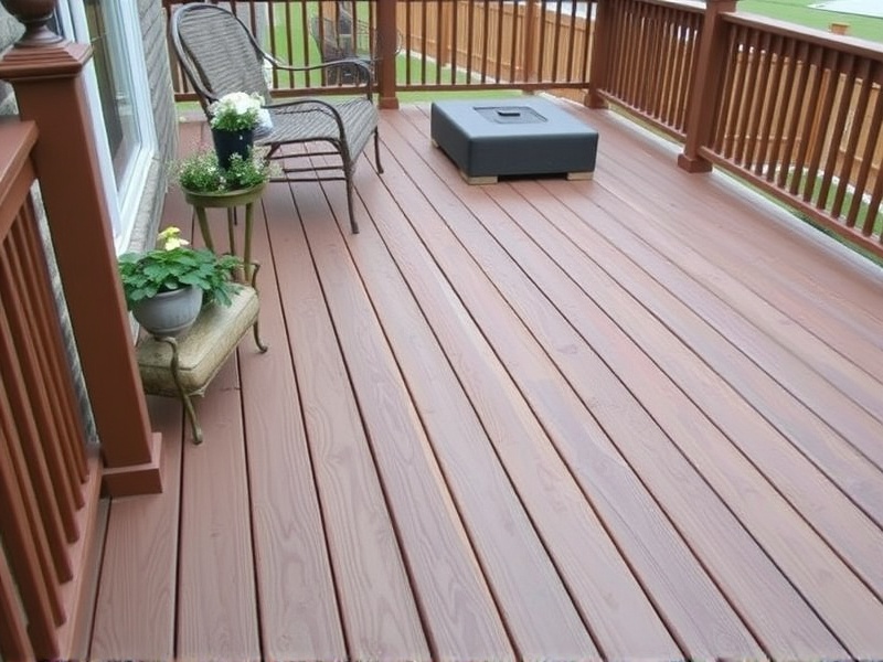 how to replace wooden decking with composite