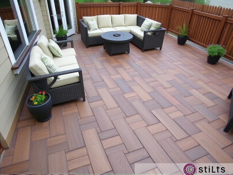 How Waterproof Interlocking Composite Decking Enhances Outdoor Living Spaces