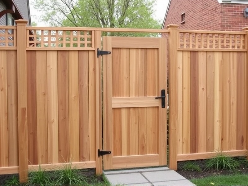 Innovative Designs of Fence Panels with Doors: Aesthetic and Functional