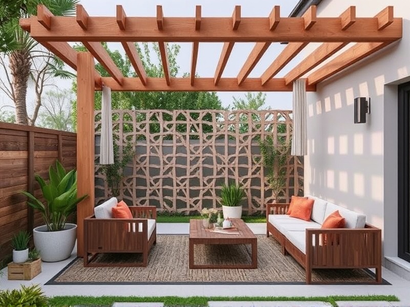 Innovative Uses of WPC Jali for Enhanced Outdoor Living Spaces