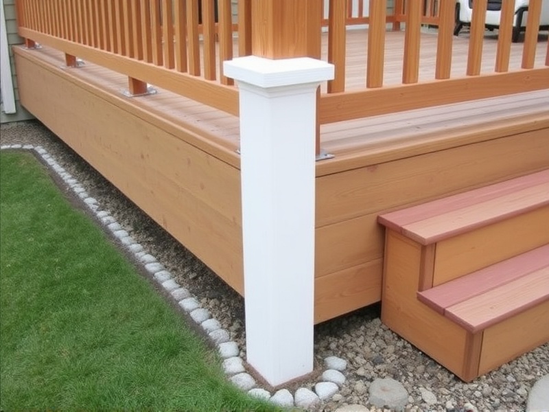 Installation Tips for Composite Posts in Deck Building