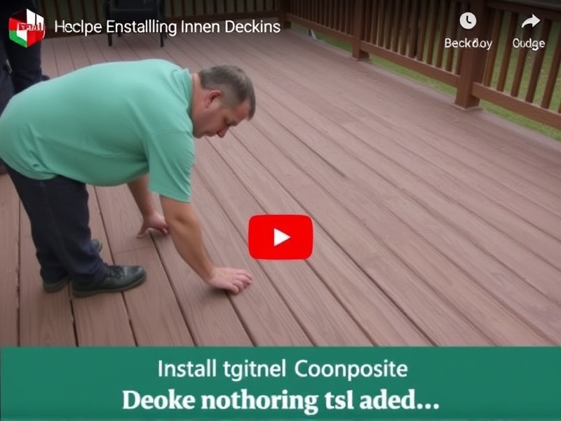 Installing Composite Decking: A Beginner's Tutorial on YouTube