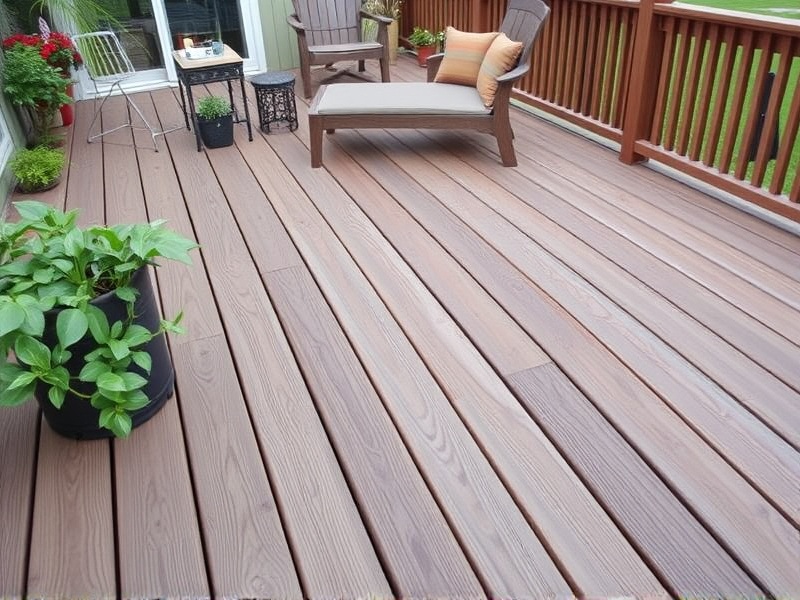 is composite decking recyclable