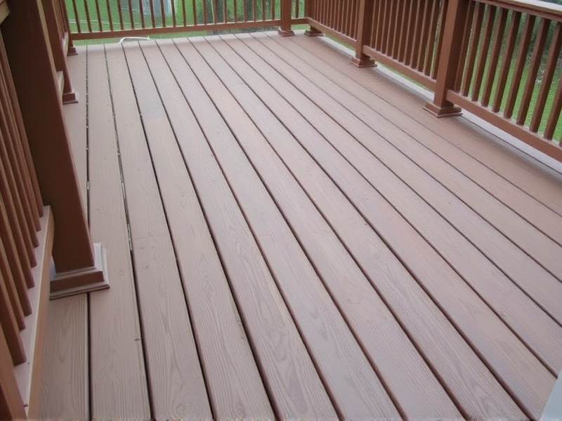least slippery composite decking