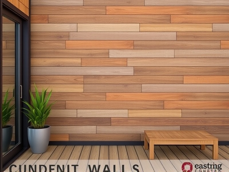 Low-Maintenance Beauty: Composite Decking for Indoor Walls