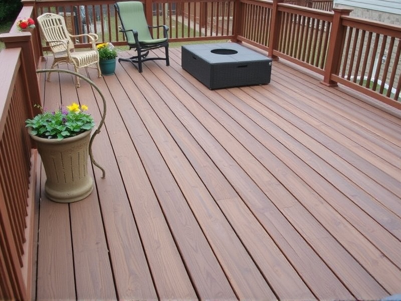 lumber rock composite decking