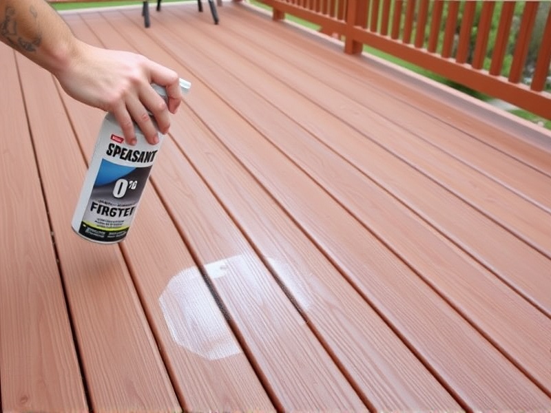 Maintaining Composite Decking with Spray and Forget: A Guide