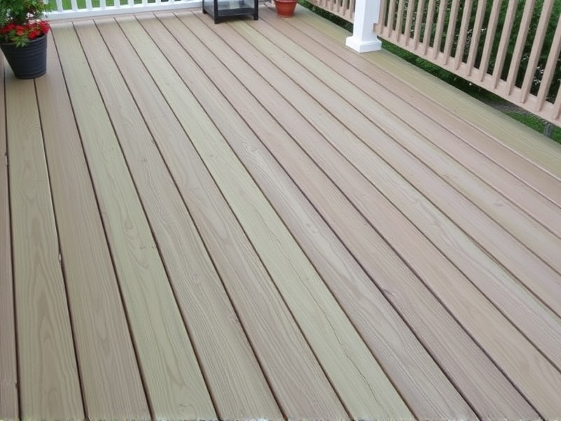 Maintaining Your Composite Deck: Removing Green Discoloration