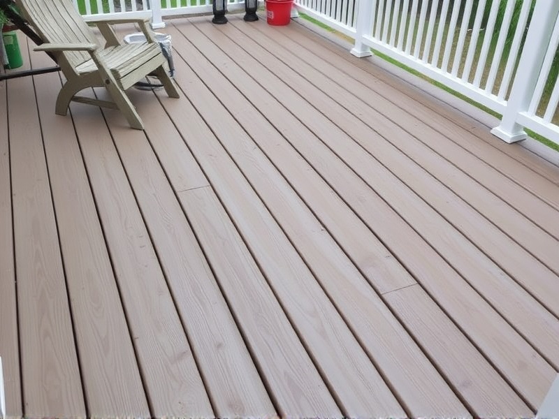 Maintaining Your Composite Deck with Dove Soap
