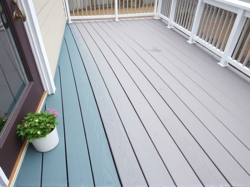 Maintaining Your Painted Composite Deck