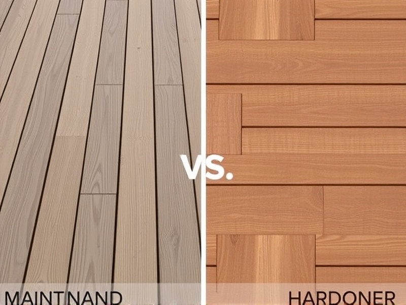 Maintenance Requirements: Composite Decking vs Hardwood Decking