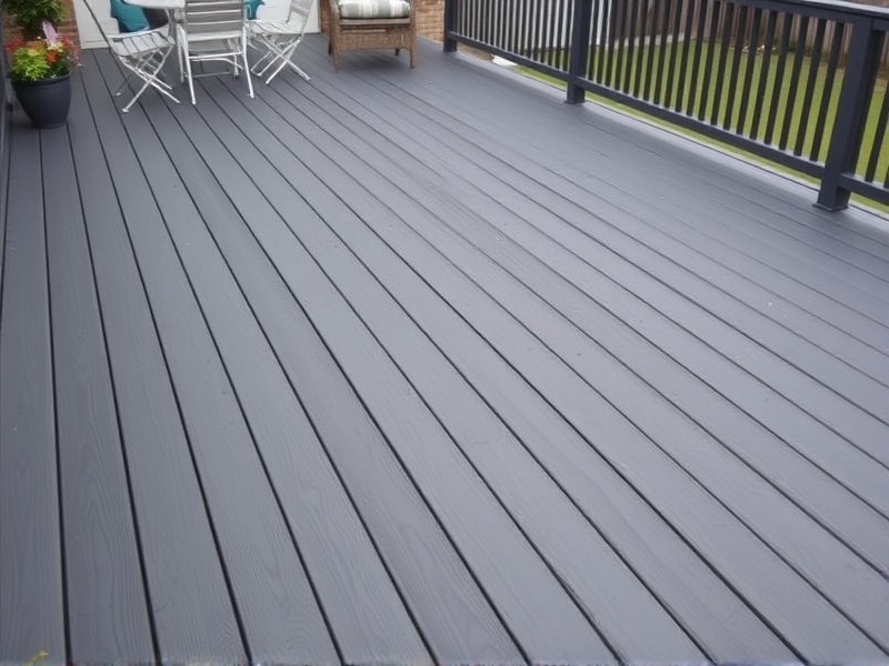 Maintenance Tips for Dark Grey Composite Decking