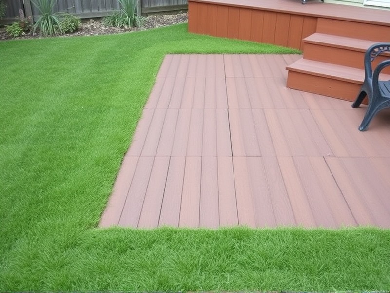Maximize Your Outdoor Space: Installing Deck Tiles on Grass