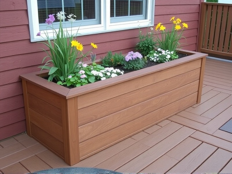 Maximize Your Space with Composite Decking Planters