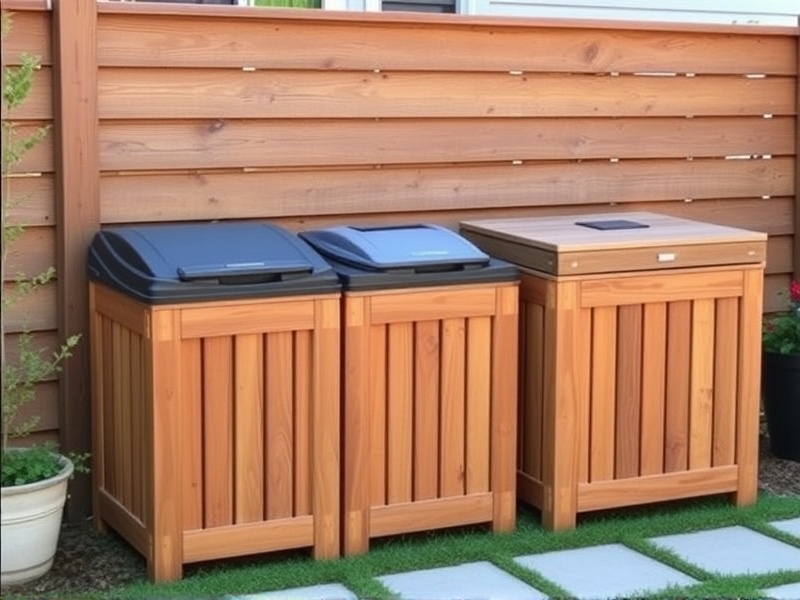 Maximizing Outdoor Space with WPC Trash Storage Bins