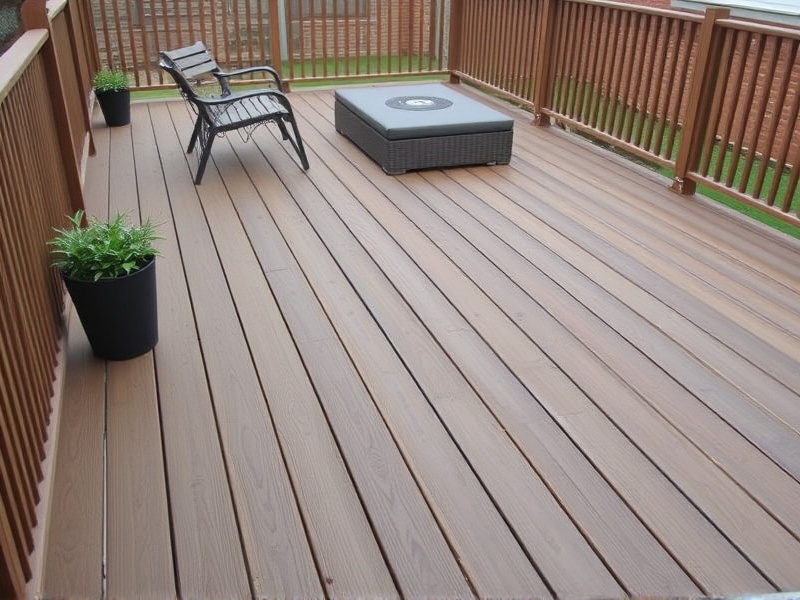 mitre composite decking