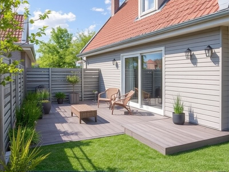 moderne wpc terrassen