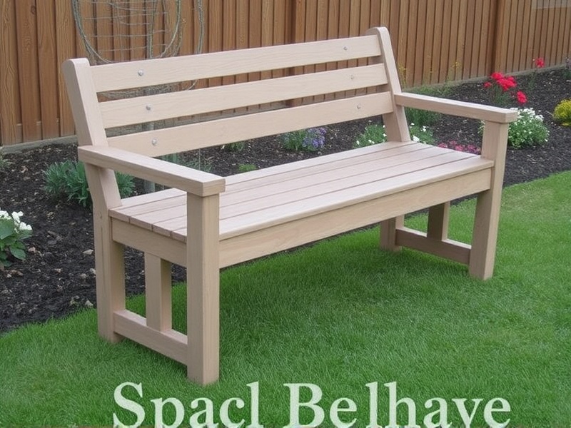 outdoor composite bench