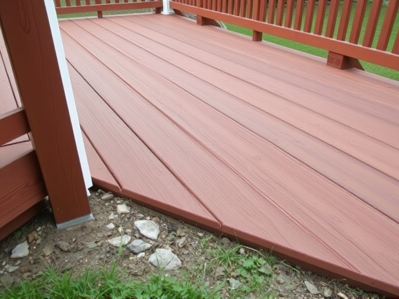 Preventing Moisture Damage: Can Composite Decking Touch the Ground?
