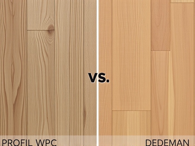 Profil WPC Dedeman vs. Traditional Wood: A Comparative Analysis