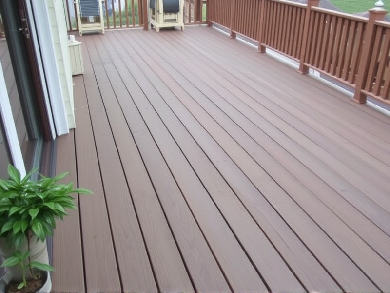 pvc composite decking