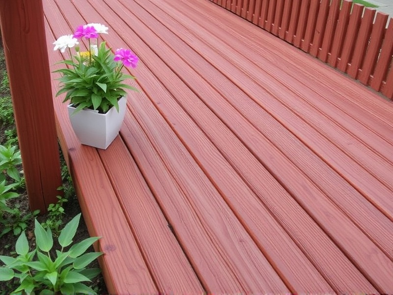 redwood composite decking board