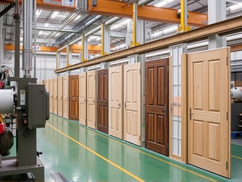 The Manufacturing Process of Solid WPC Doors