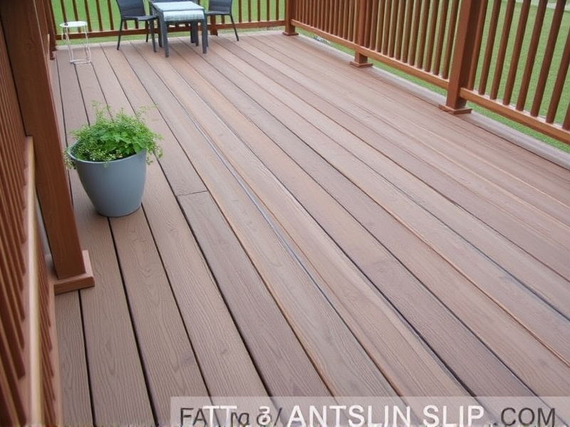 The Role of Anti-Slip Composite Decking in Outdoor Spaces