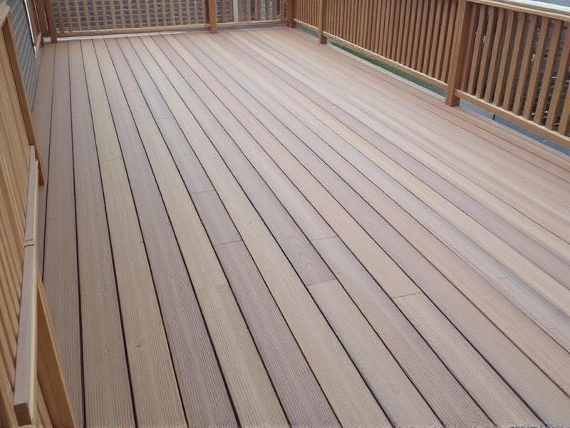 used composite decking uk