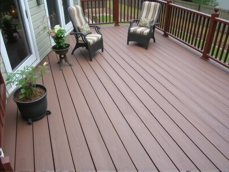 veranda low maintenance composite decking