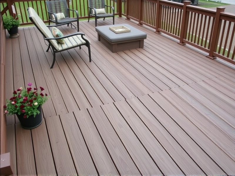 what are the different types of composite decking