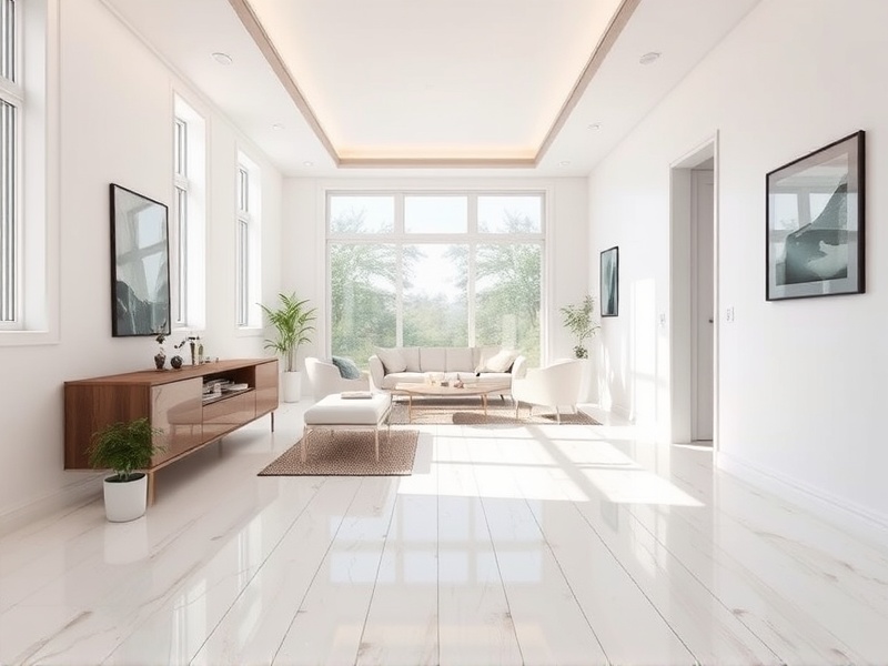 white wpc flooring
