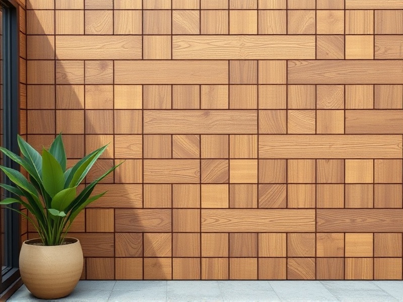 wood panel for outdoor