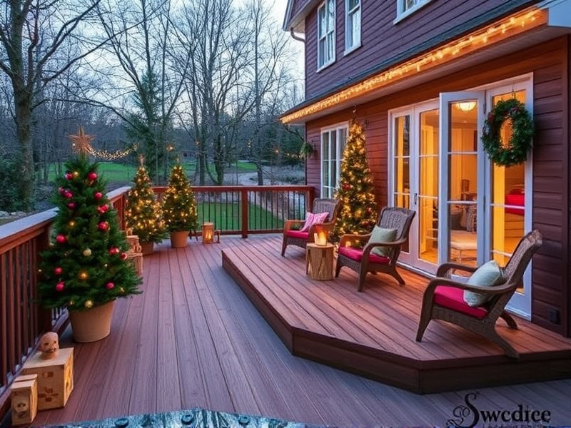 WPC Decking Ideas for Christmas Celebrations