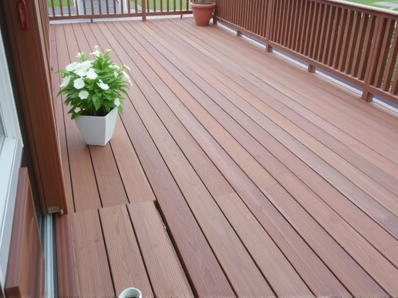 WPC decking with CE certification