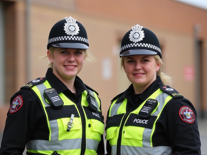 wpc nicola hughes and wpc fiona bone